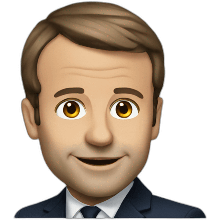 Emmanuele Macron emoji