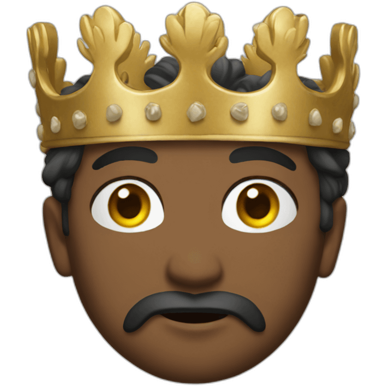 Actor yash with crown emoji