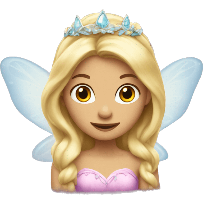 Blonde fairy princess emoji