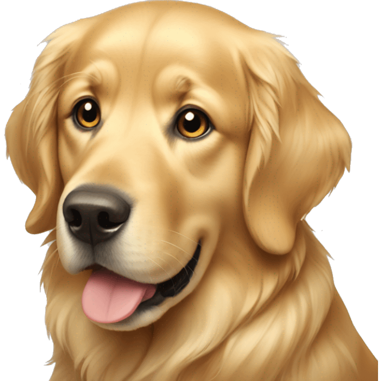 Golden retriever  emoji