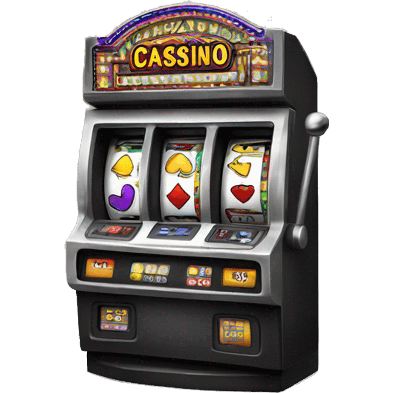 casino machine  emoji