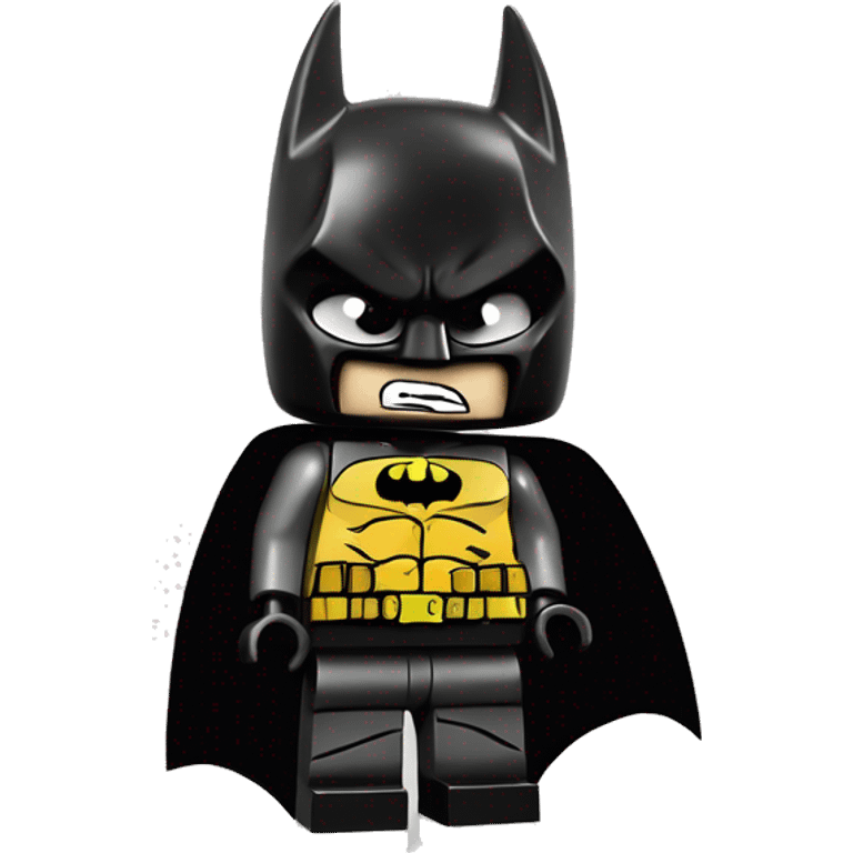 Lego Batman very angry emoji