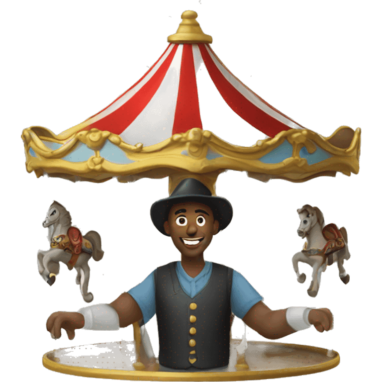 Carousel man emoji