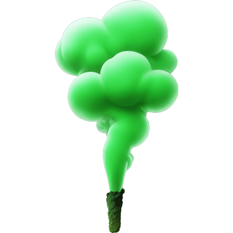 green smoke emoji