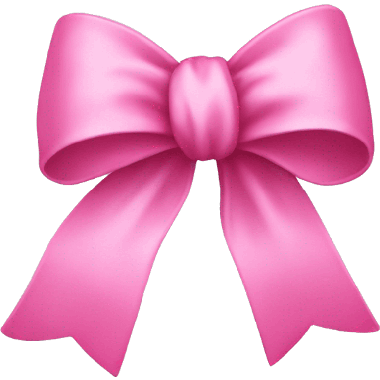 pink dainty bow emoji