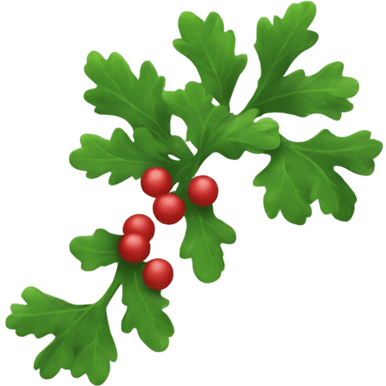 Mistletoe  emoji