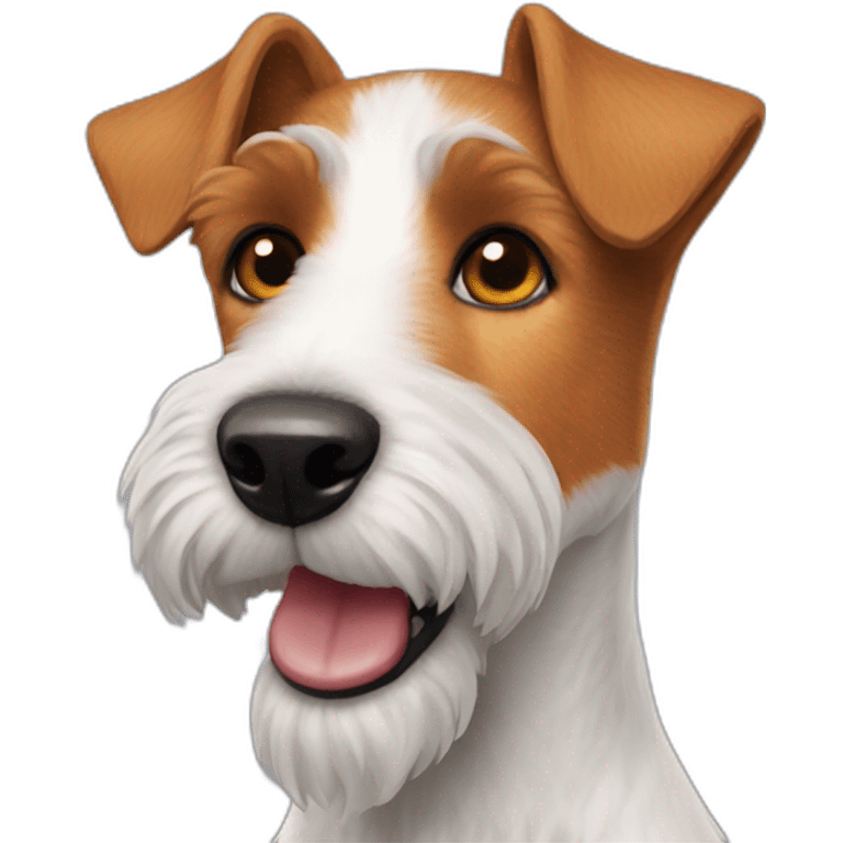 Fox terrier emoji