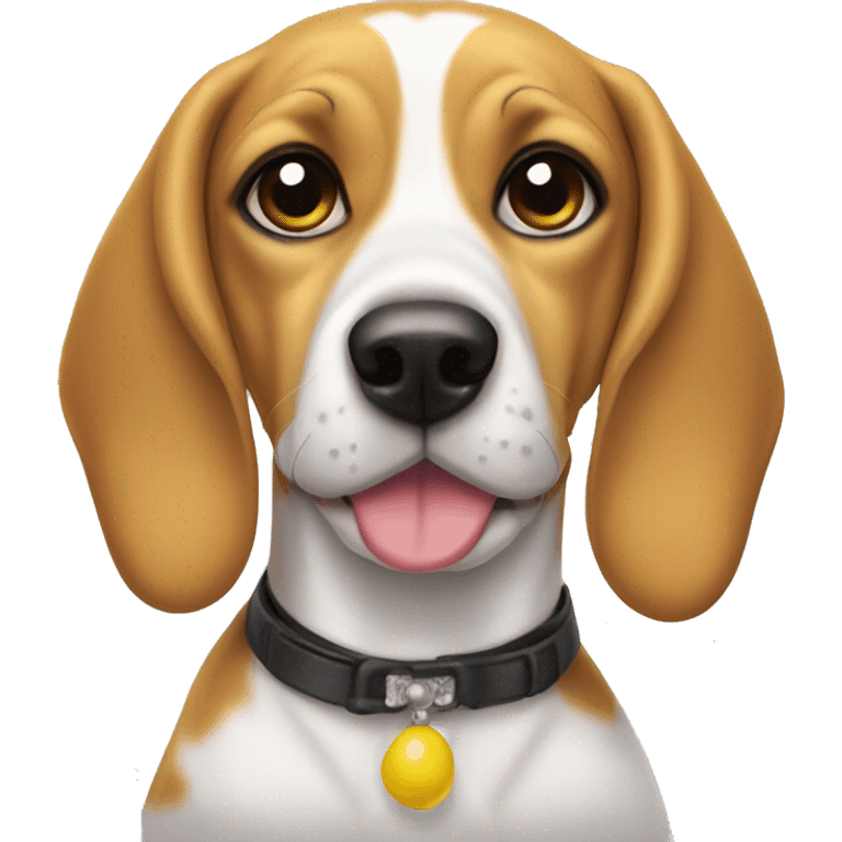 Lemon drop beagle emoji