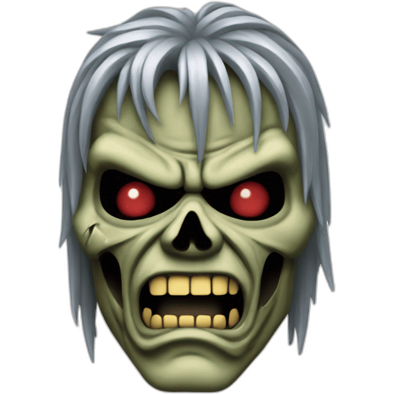 Iron maiden Eddie the head emoji