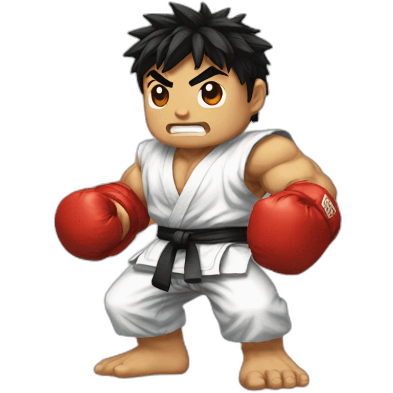 ryu street fighter emoji