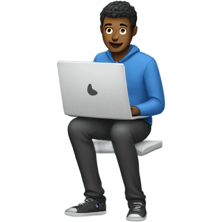 guy with a laptop emoji