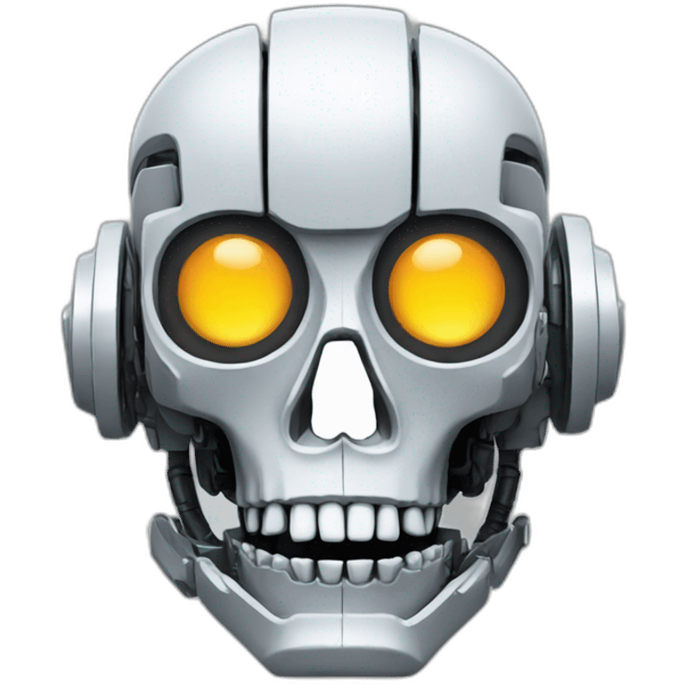 robotic-skull emoji