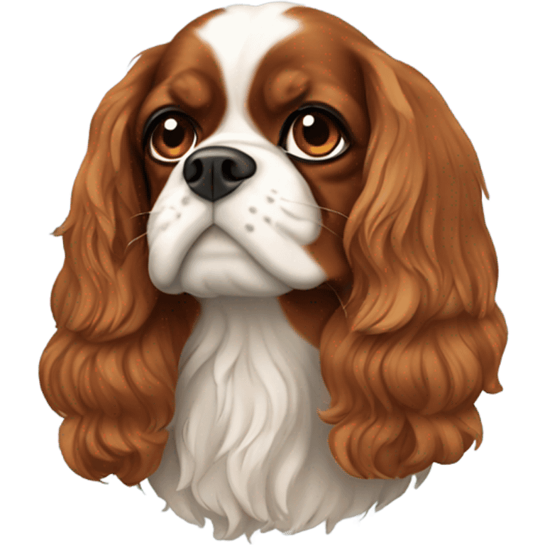 King Charles cavalier emoji