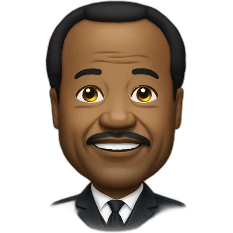 creer une emoji de paul biya emoji