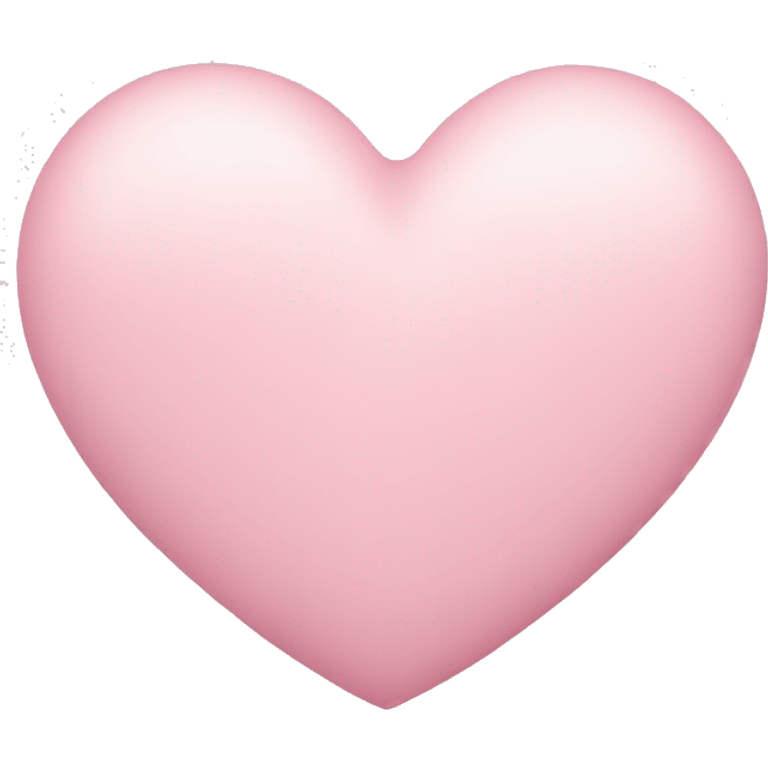 pastel pink heart emoji