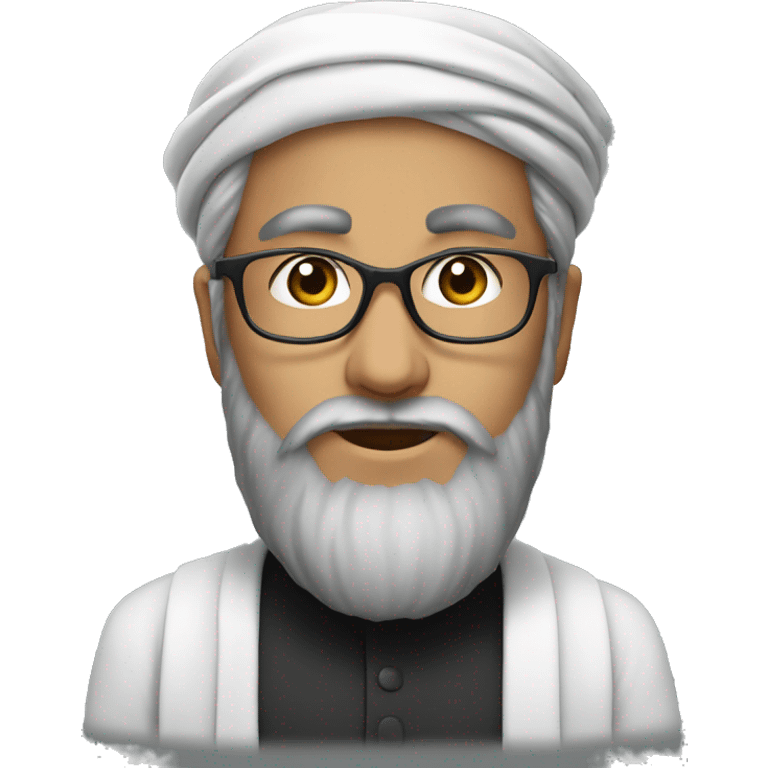 molvi with tasbi emoji