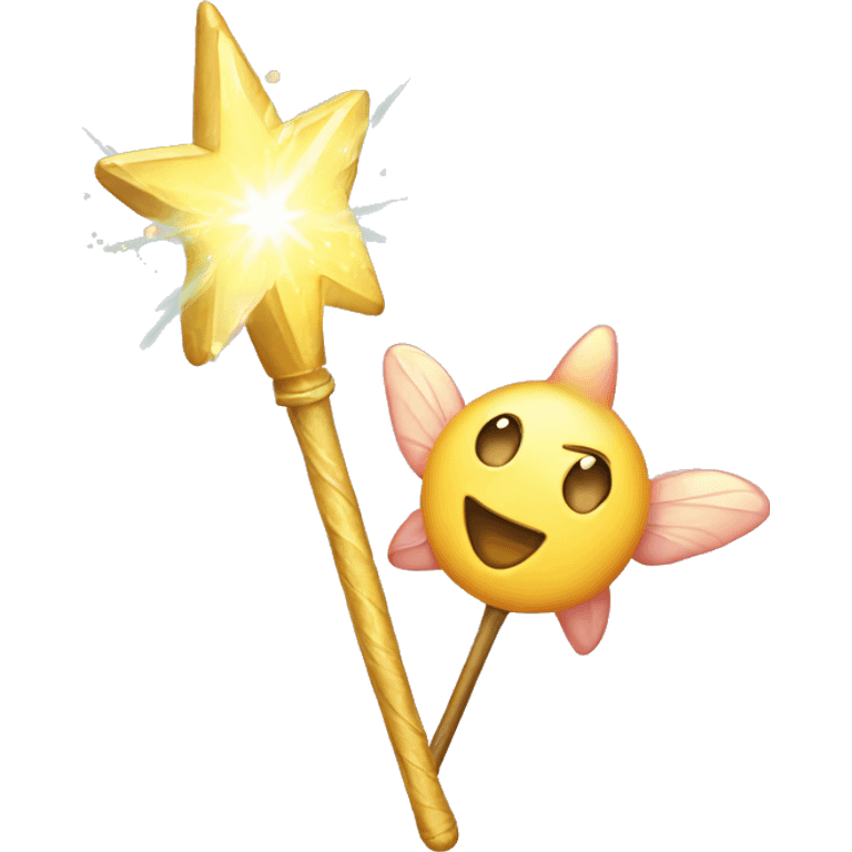 Fairy wand emoji