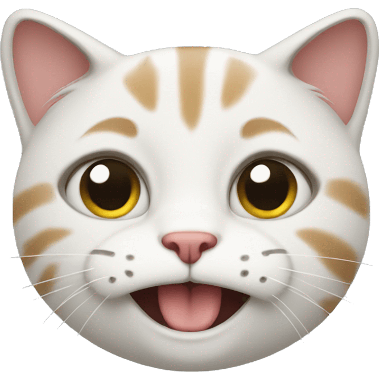 Funny cat  emoji