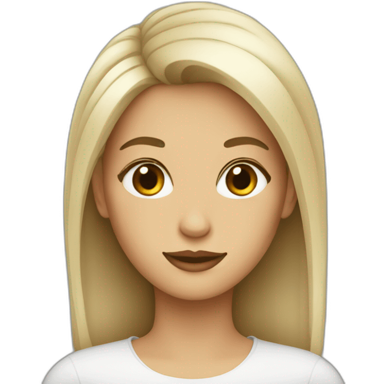 femme a poils emoji