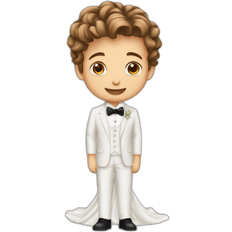 Boy wedding  emoji