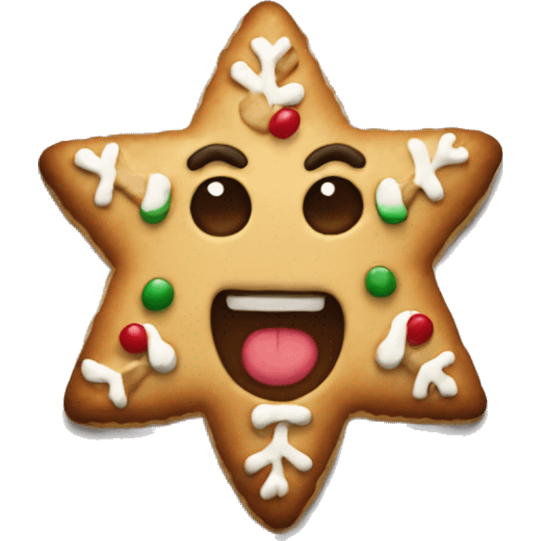 christmas cookie emoji