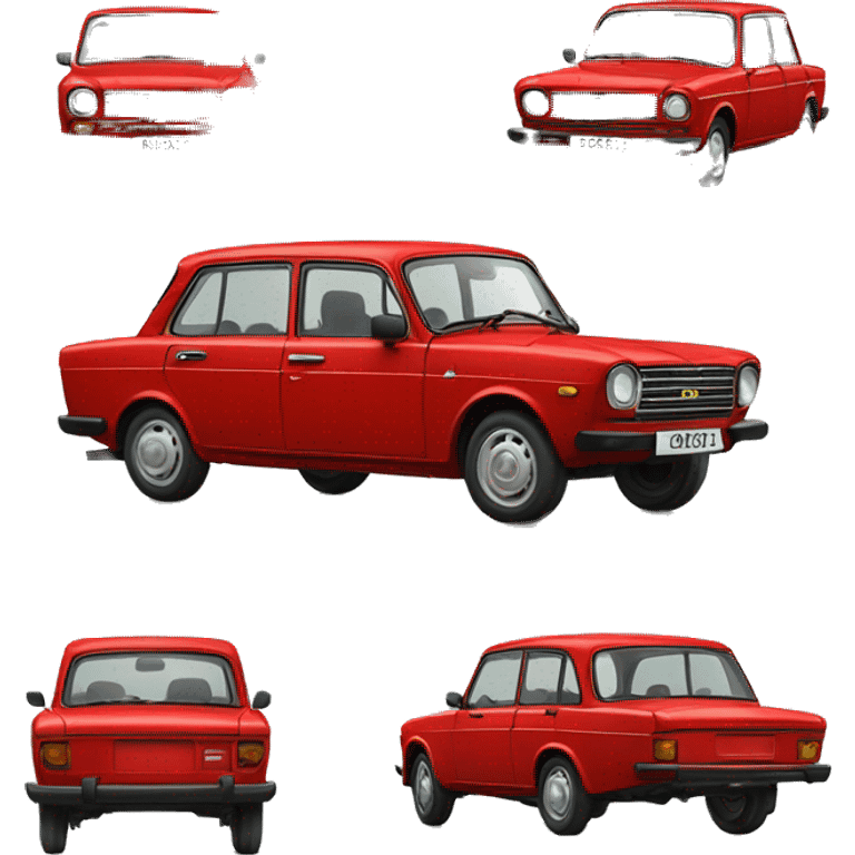 red lada 2101 emoji