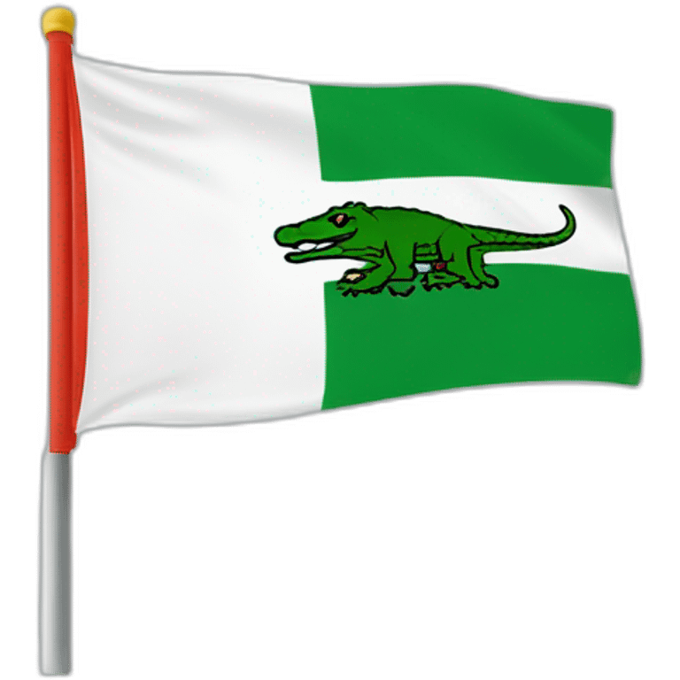 Flag lacoste logo emoji