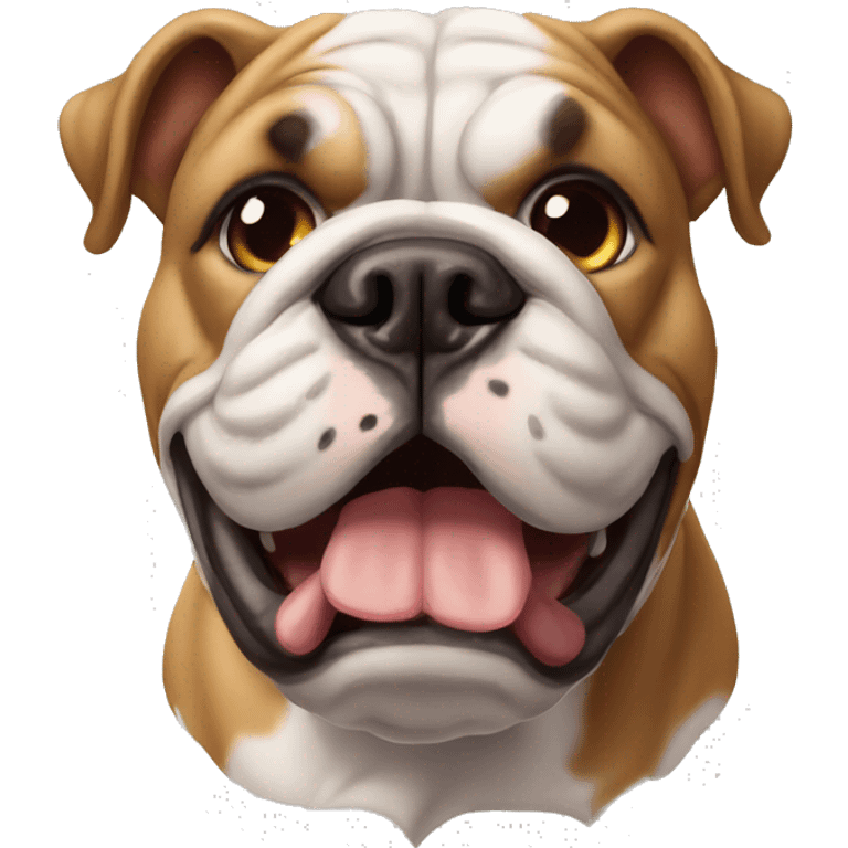 Bulldog ingles cara ios emoji