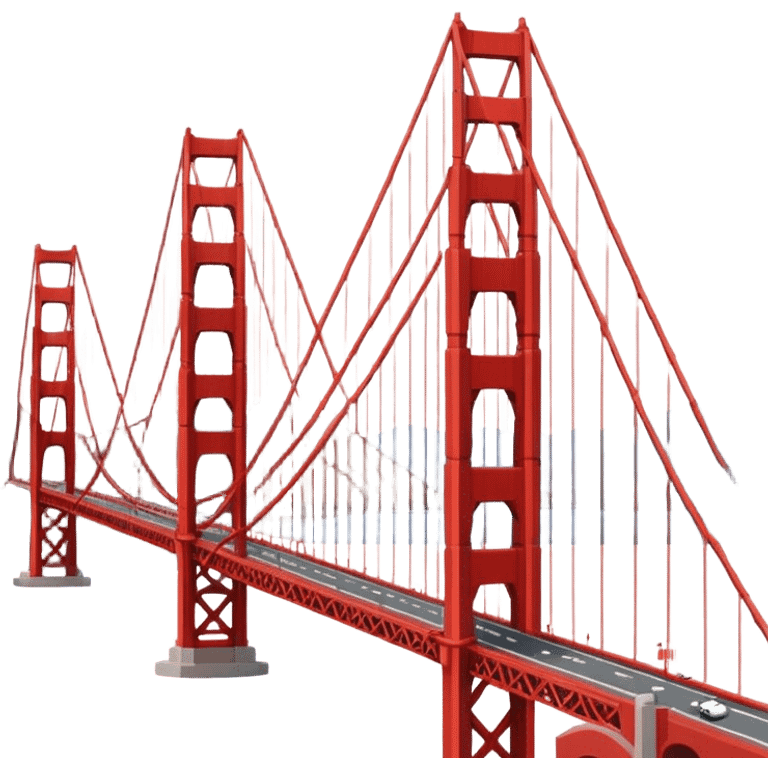 golden gate bridge emoji