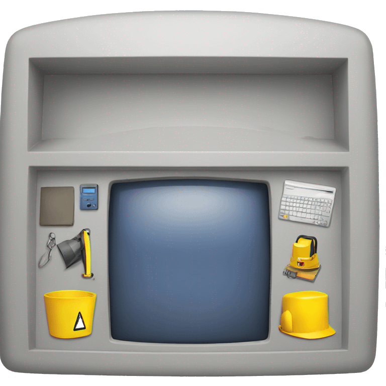 construction offices computer emoji