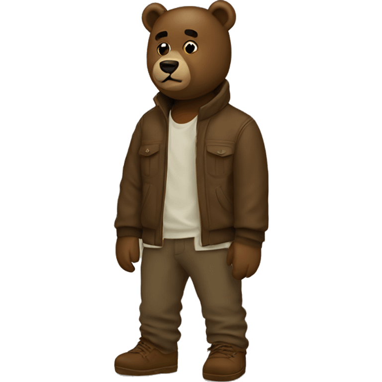 Kanye west bear emoji