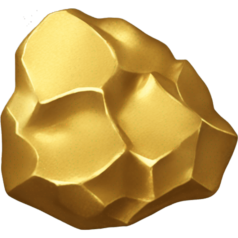 Gold nugget emoji