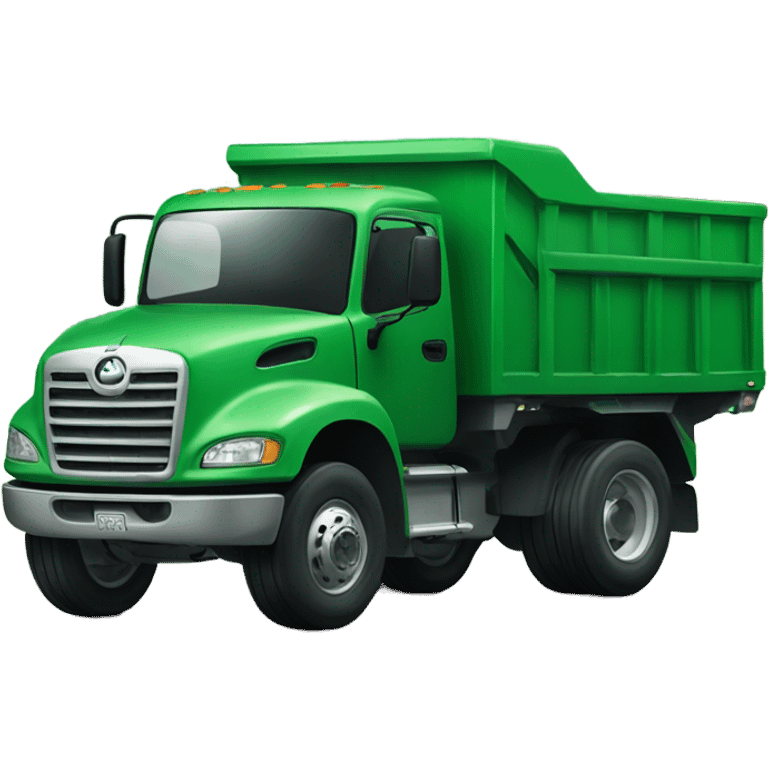 Green truck  emoji