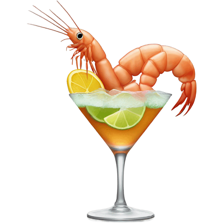 Shrimp cocktail  emoji