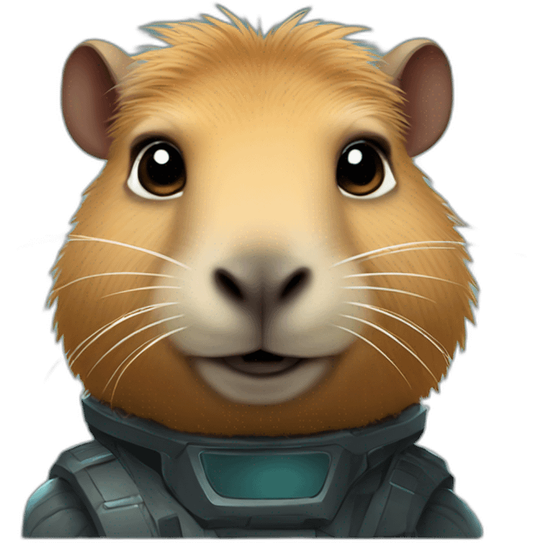 sci fi capybara emoji