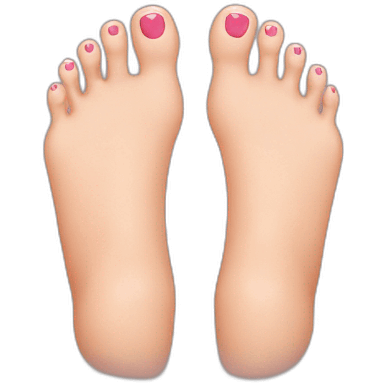 Toes emoji