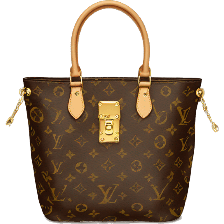 Louis Vuitton bag emoji