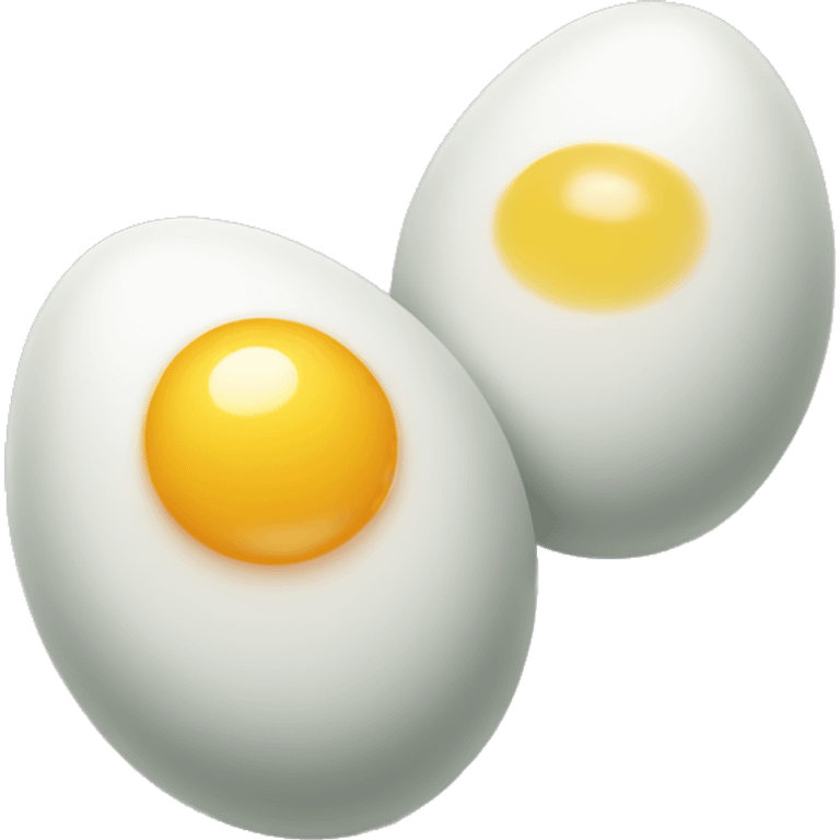 three eggs emoji