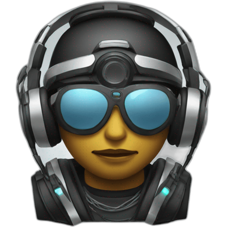 futuristic dj gear emoji