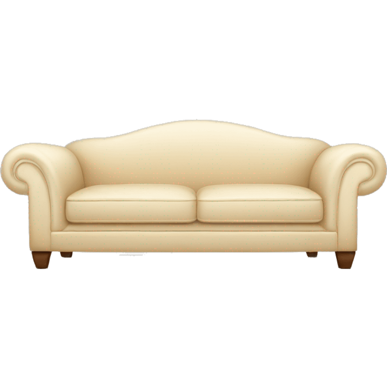 Cream colored couch  emoji