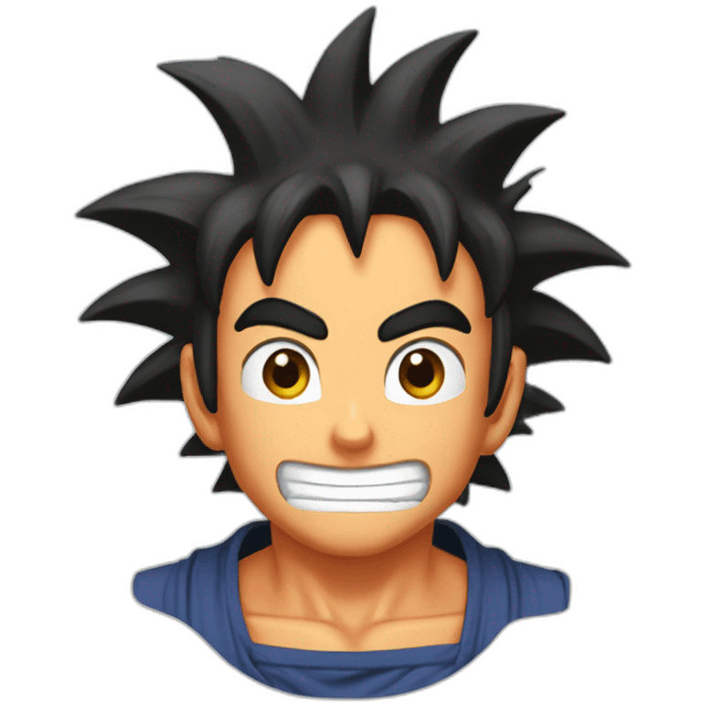 does goku clean nuts? emoji