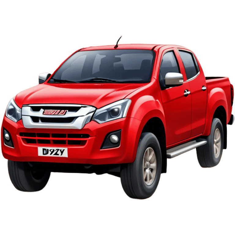 Isuzu D-MAX - Isuzu (Model Year: 2024) (Iconic colour: Red) emoji