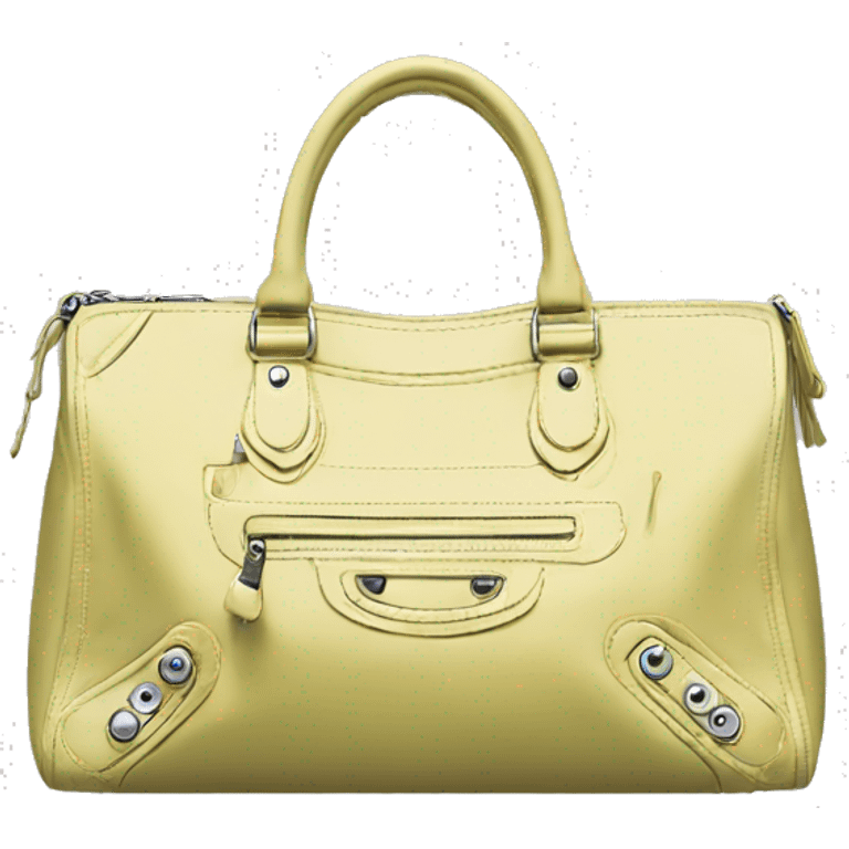 Balenciaga city  bag emoji