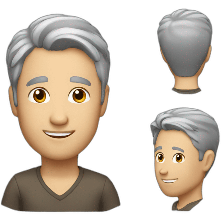 tim hughes gray hair emoji