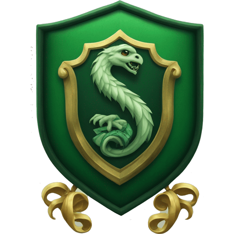 Slytherin crest  emoji