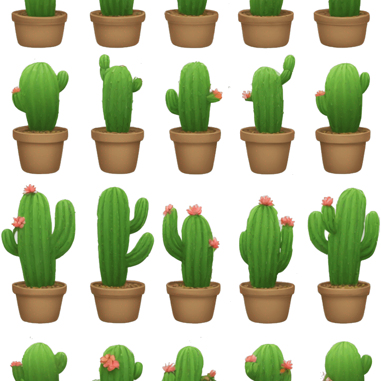 Cactus plant emoji