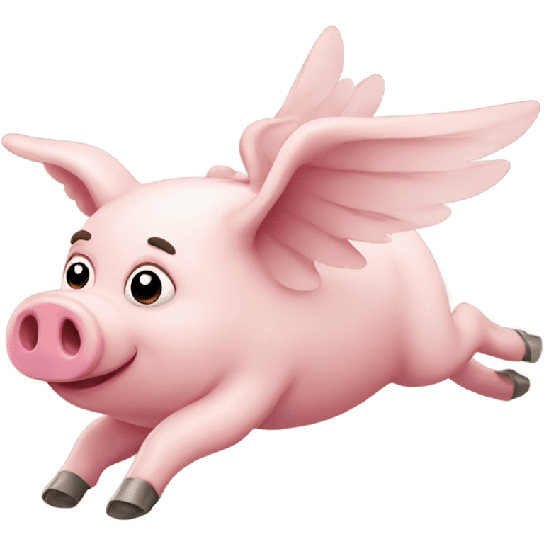 flying pig emoji