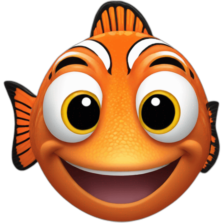 smiling nemo fish emoji