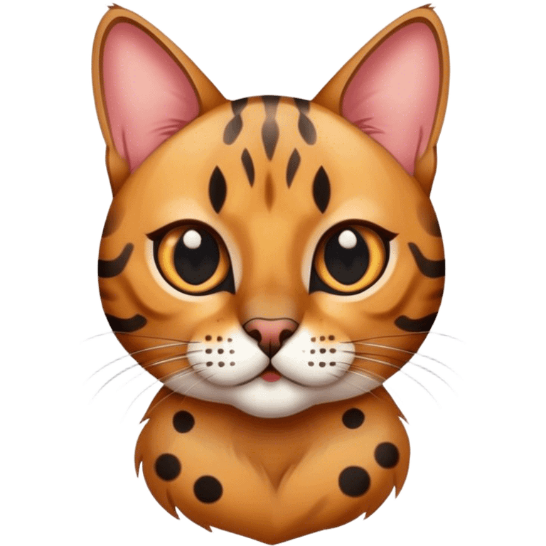 Bengal cat emoji