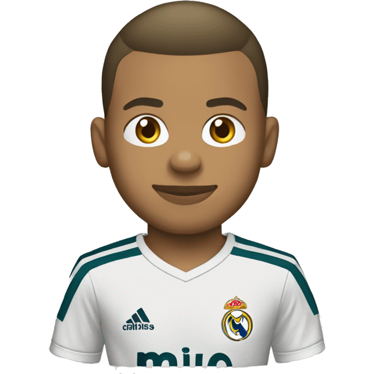 mbappe real madrid shirt emoji